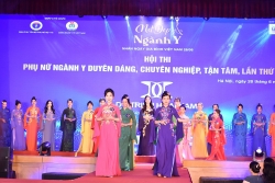 Ấn tượng Hội thi “Phụ nữ ngành Y duyên dáng, chuyên nghiệp, tận tâm”