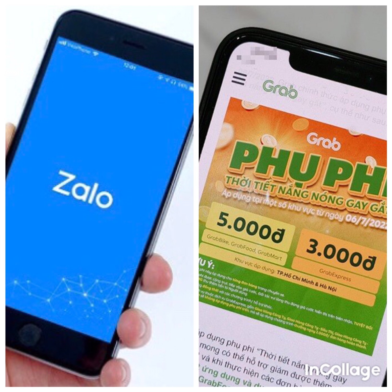 Zalo thu phí, Grab phụ phí và quyền của người tiêu dùng