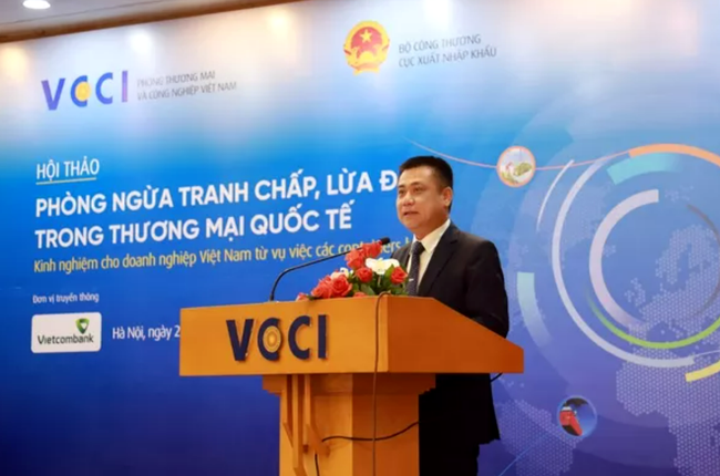 Ông Bạch Khánh Nhựt Phó chủ tịch thường trực Vinacas.