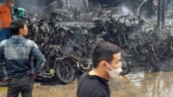 Công nhân Công ty may Nam Định được hỗ trợ bước đầu sau vụ cháy