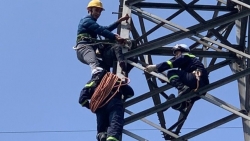 Mùng 4 Tết: Giải cứu thành công người phụ nữ leo cột điện cao thế