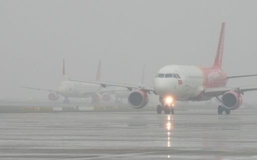 Cục Hàng không yêu cầu đảm bảo an toàn bay trong điều kiện sương mù