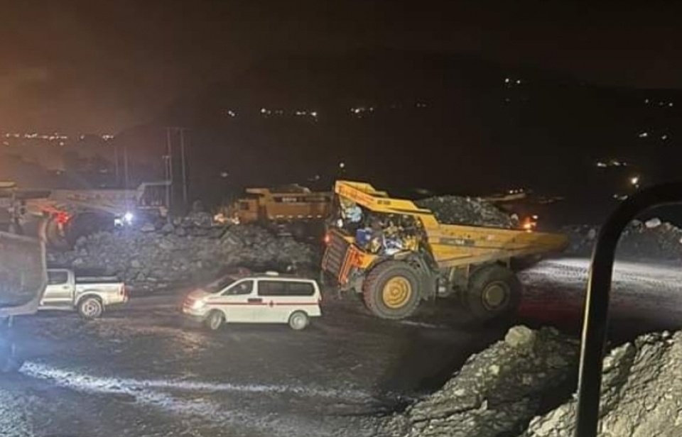 Một lái xe ở mỏ than Cao Sơn tử vong do va chạm giao thông