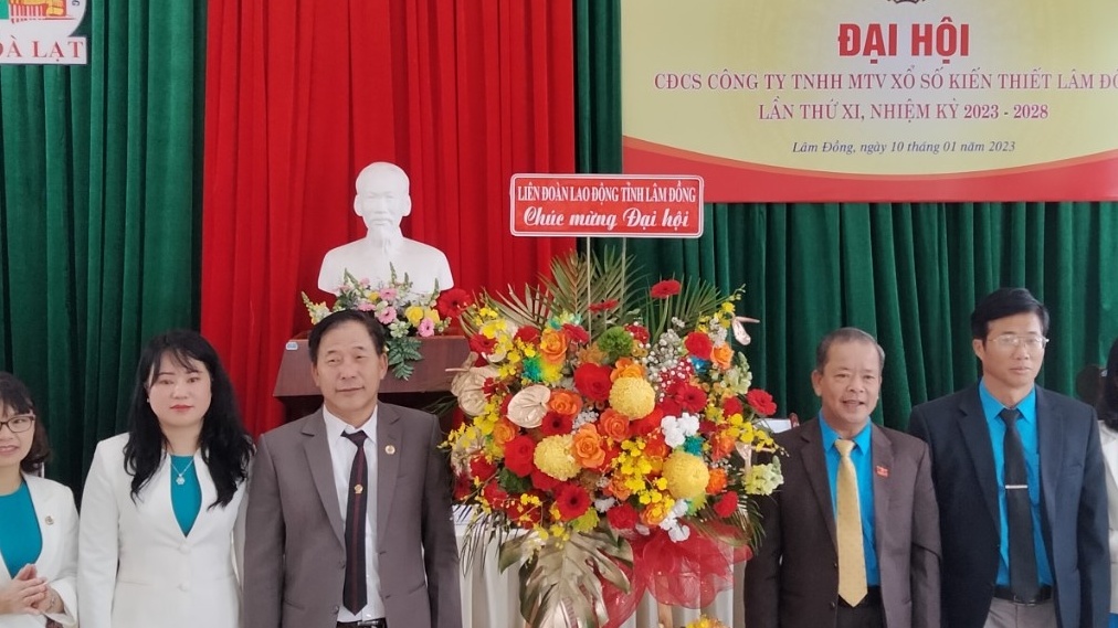 Đại hội công đoàn cấp trên trực tiếp cơ sở ở Lâm Đồng về đích sớm và thành công
