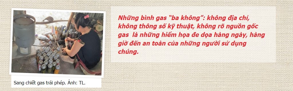 Hiểm họa từ bình gas mini: Công nhân cần biết các nguyên tắc an toàn