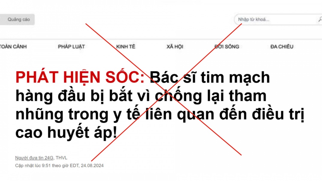 Vụ "thần dược" Lipixgo: Đã gỡ bỏ đường link quảng cáo sai sự thật