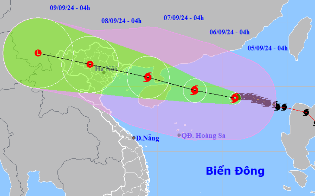 “Siêu bão” Yagi sắp đổ bộ, người lao động chuẩn bị phương án “phòng hơn chống”