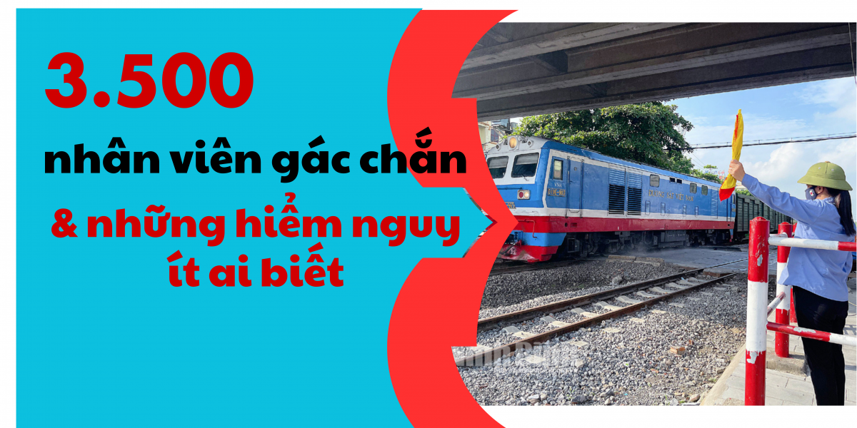 3.500 nhân viên gác chắn và những hiểm nguy ít ai biết