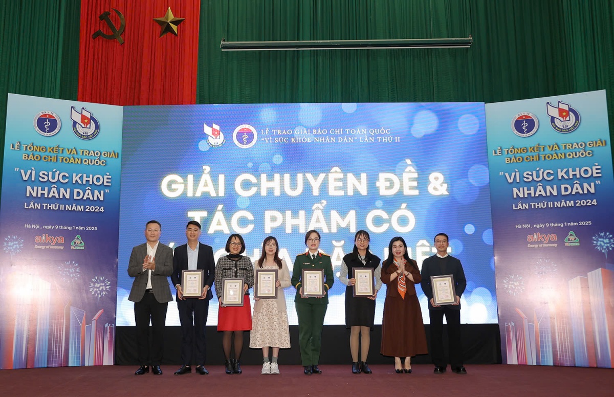 Vinh danh 59 tác phẩm báo chí xuất sắc tại Giải báo chí toàn quốc 