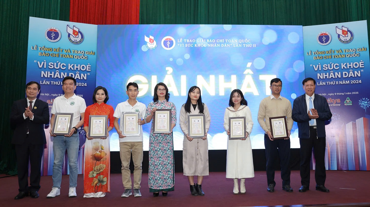 Vinh danh 59 tác phẩm báo chí xuất sắc tại Giải báo chí toàn quốc 