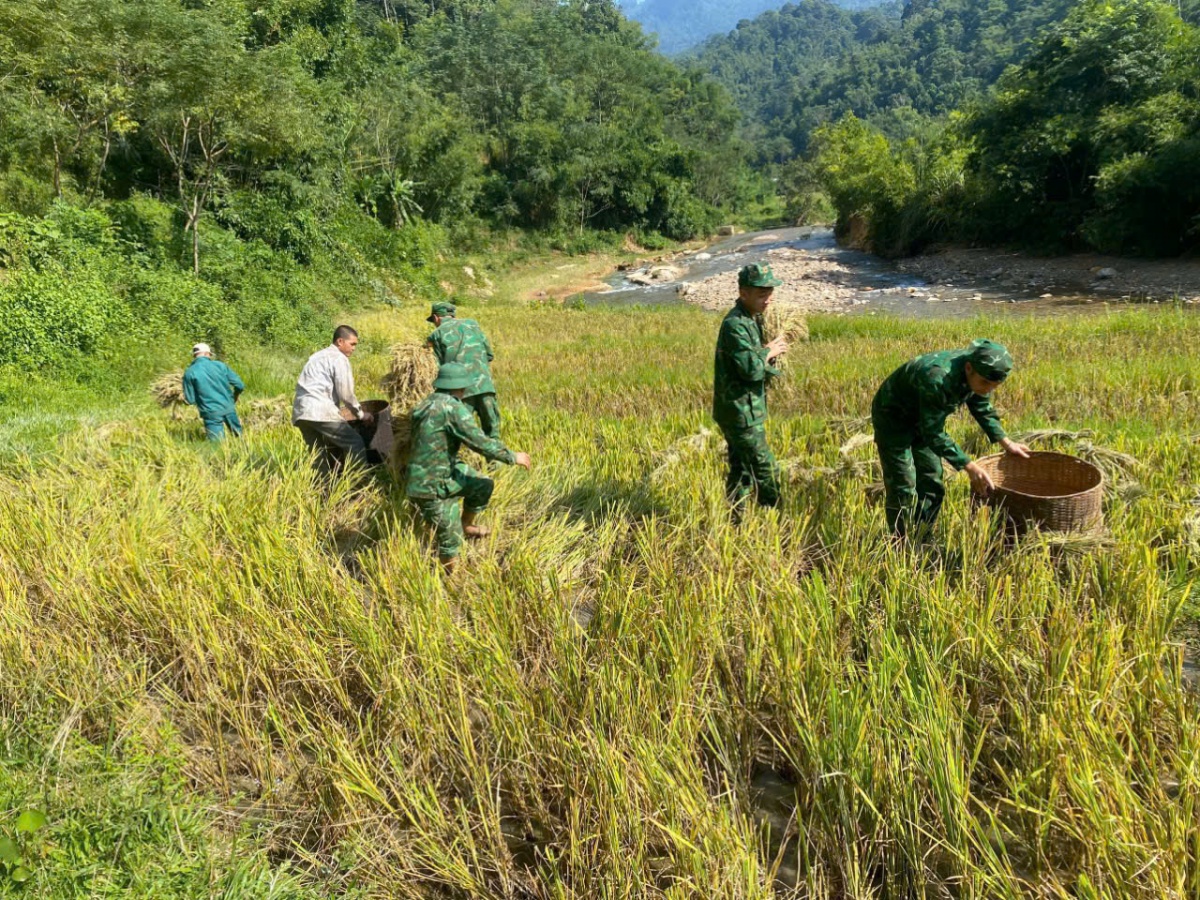 Mùa xuân của lính biên phòng