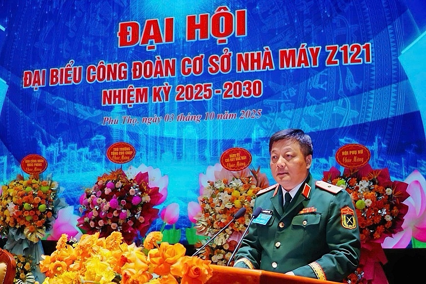 Thiếu tướng Nguyễn Đức Tăng phát biểu tại đại hội. Ảnh: ĐINH LĂNG Thiếu tướng Nguyễn Đức Tăng phát biểu tại đại hội. Ảnh: ĐINH LĂNG
