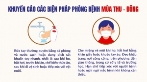 Nguy cơ bùng phát nhiều dịch bệnh mùa Thu - Đông, cần đặt ý thức phòng ngừa lên hàng đầu